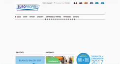 Desktop Screenshot of europropre.com